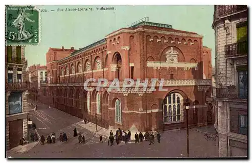 Cartes postales Toulouse Rue Alsace Lorraine Le museum