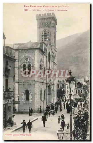 Ansichtskarte AK Luchon Eglise paroissiale