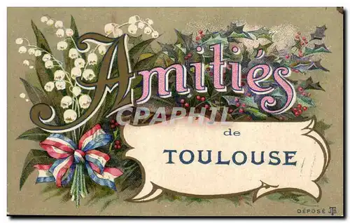 Cartes postales Toulouse Amities