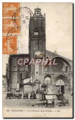 Cartes postales Toulouse La cathedrale Saint Etienne