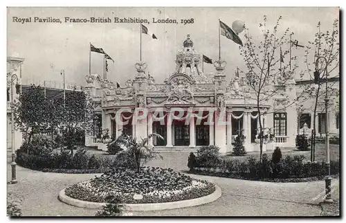 Ansichtskarte AK Great Britain London Royal pavillon Franco British exhibition London 1908