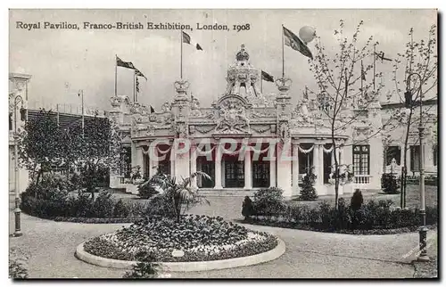 Cartes postales Great Britain London Royal pavillon Franco British exhibition London 1908