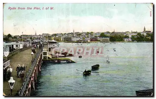 Cartes postales Ryde from the Pier lsle of Wight