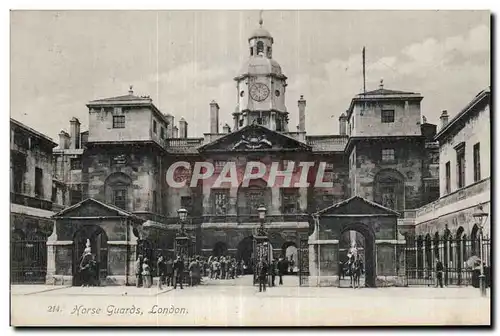 Cartes postales Horse Guards London