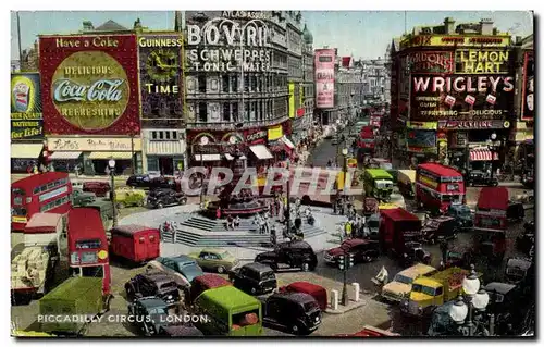 Cartes postales Piccadilly Circus London