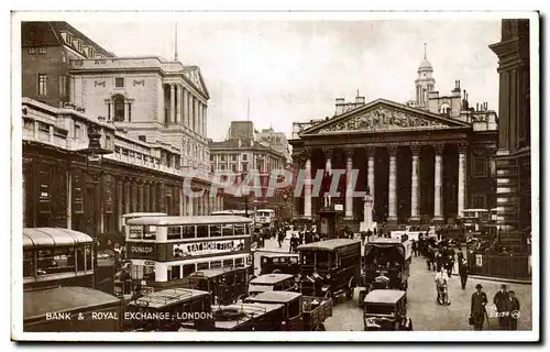 Cartes postales Bank Royal Exchange London