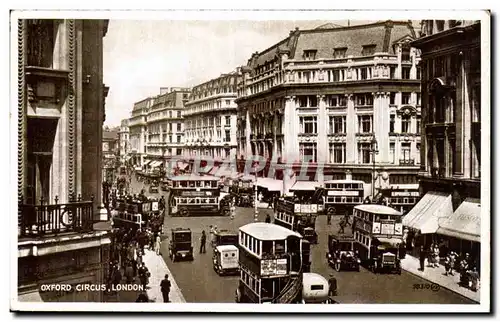 Cartes postales Oxford Circus London