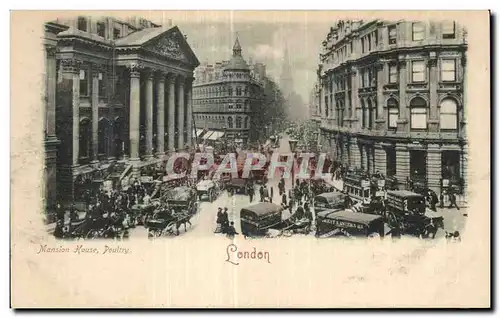 Angleterre - England - Mansion House - London - Ansichtskarte AK