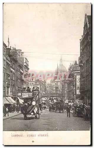 Angleterre - England - Fleet Street - London - Ansichtskarte AK