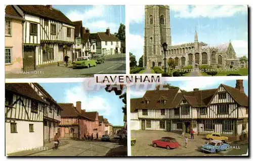 Angleterre - England - Lavenham - Souvenir - Suffolk - Moderne Karte