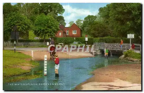 Angleterre - England - Hampshire - Brockenhurst - The Watersplash - Cartes postales moderne