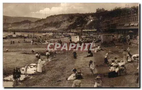 Angleterre - England - The Beach Sandown Isle of Wight - Ansichtskarte AK