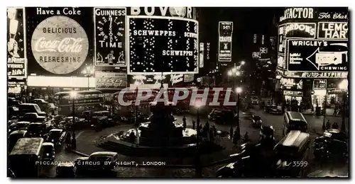 Angleterre - England - London - Piccadilly Circus Coca Cola Guinness - Cartes postales moderne