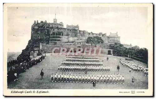 Ecosse - Scotland - Edinburgh Castle - Ansichtskarte AK