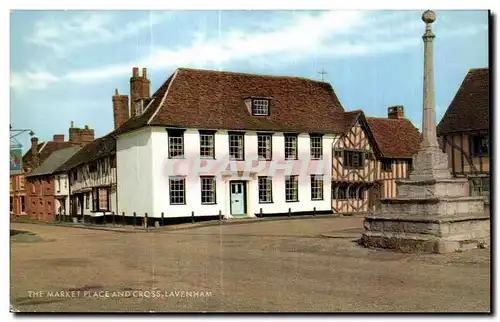 Angleterre - England - Lavenham - Suffolk - The Market Place and Cross - Cartes postales moderne