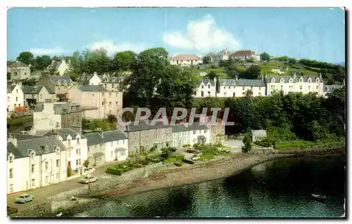 Ansichtskarte AK Portree From Above The Rarbour