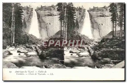 Cartes Stereoscopiques - USA - Amerique du Nord - Vallee de Yosemite - Cartes postales