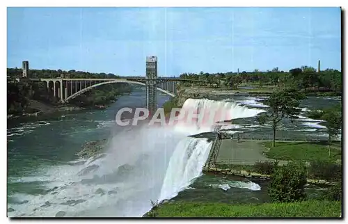 Ansichtskarte AK Amercian Falls Rainbow Bridge