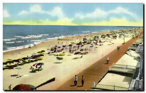 Cartes postales Beach And Board Looking South Ocean city Maryland