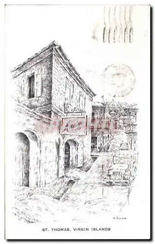 Cartes postales Andy s Delicatessen St Thomas virgin Islands
