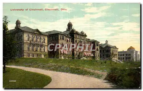 Cartes postales University of Cincinnati cincinnati Ohio