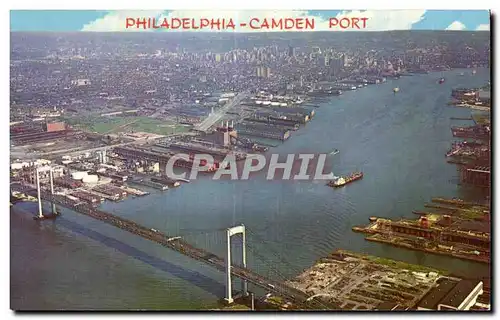 Cartes postales Philadelpha Camden Port
