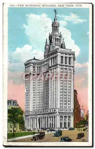 Cartes postales The Municapal Building New York City