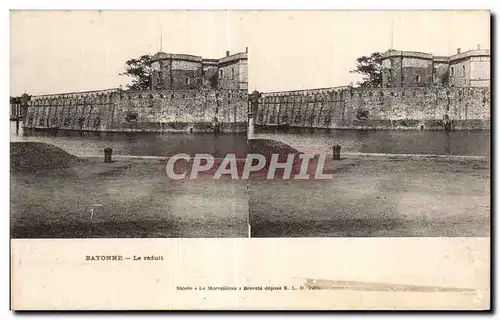 Carte Stereoscopique - Bayonne - Le Reduit - Cartes postales