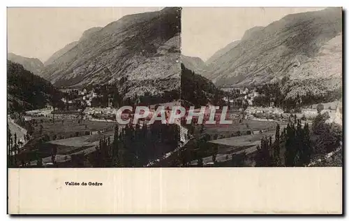 Carte Stereoscopique - Vallee de Gedre - Cartes postales