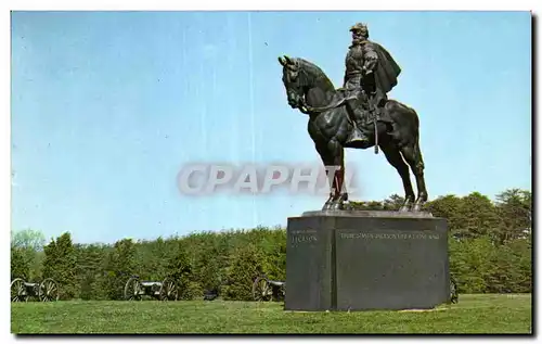 Etats Unis - USA - Virginia -Statue of Stonewall Jackson at Monassas National Battlefield Park - Ansichtskarte AK