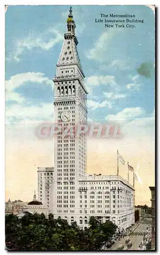 Cartes postales The Metropolitan Life Insurance Building New York City