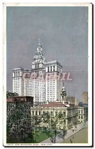 Cartes postales New Municipal Blog New York