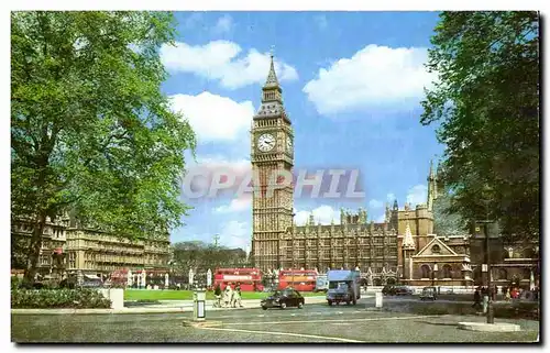 Cartes postales moderne Big Ben   Parliament Square London