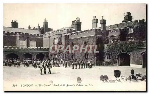 Cartes postales London The Guards Band at St James s Palace