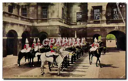 Cartes postales The Changing of the Guard Whitehall London