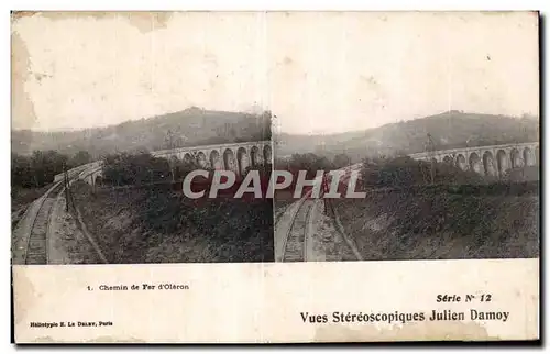 Ansichtskarte AK Vues Stereoscopiques Julien Damoy Chemin de fer d Oleron