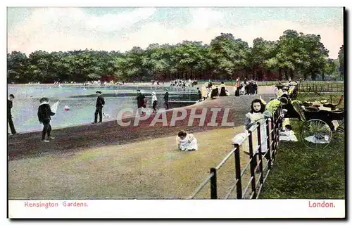 Cartes postales Kensington Gardens London