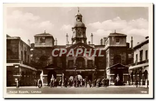 Cartes postales Horse Guards London Militaria