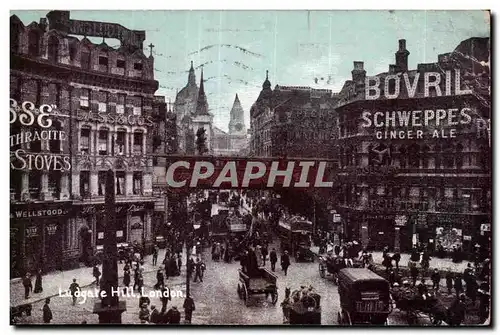 Cartes postales Ludgate Hill London