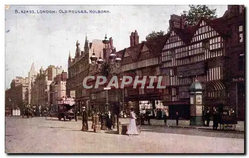 Cartes postales London Old Houses Holborn