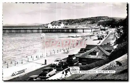 Ansichtskarte AK Pier   Promenade Colwyn Bay