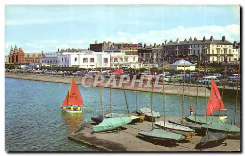 Cartes postales The Floral Hall and Marine Lake Southport