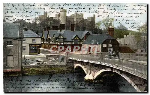 Cartes postales Arundel castle and bridge