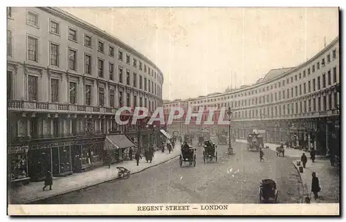 Cartes postales Regent Street London