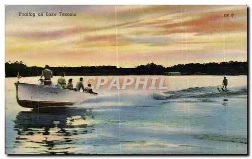 Cartes postales Boating Boat one Lake Texoma