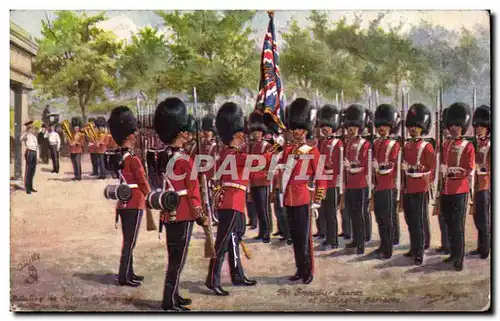 Cartes postales Militaria Uniformes Grenadier barracks Wellington barracks