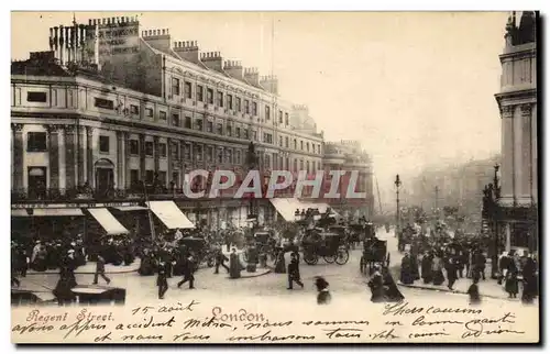 Cartes postales Regent Street London