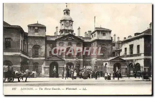 Cartes postales London The Horse guards Whitehall