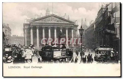 Cartes postales London Royal Exchange