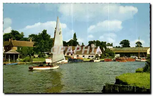 Cartes postales The river bure at Horning Norfolk Broads